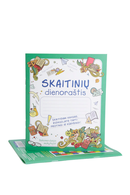 Skaitinių dienoraštis. Perskaityk, nupiešk ir aprašyk, žalias