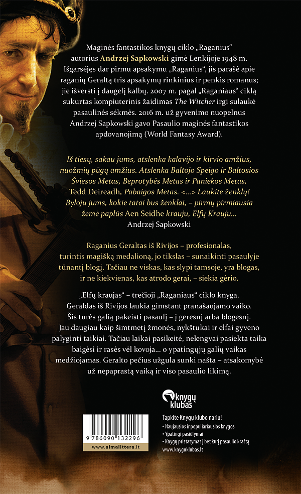 Elfų kraujas. Raganius. 3 knyga