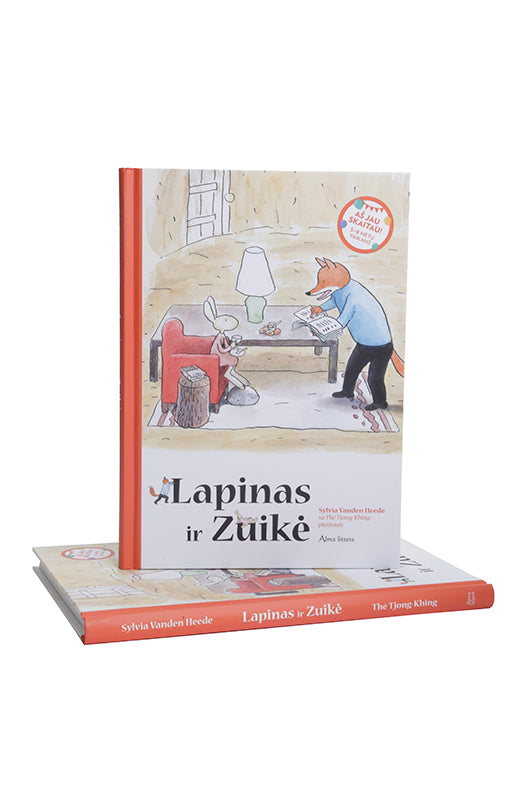 Lapinas ir Zuikė. Aš jau skaitau! 1 knyga iš Alma Littera