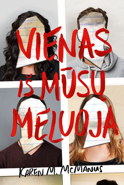 Vienas iš mūsų meluoja knyga iš Alma Littera