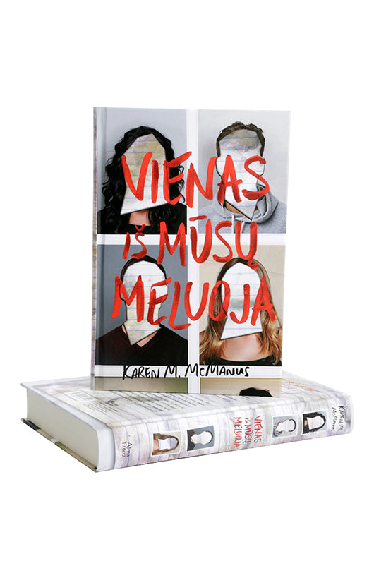 Vienas iš mūsų meluoja knyga iš Alma Littera