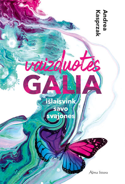 Vaizduotės galia knyga iš Alma Littera