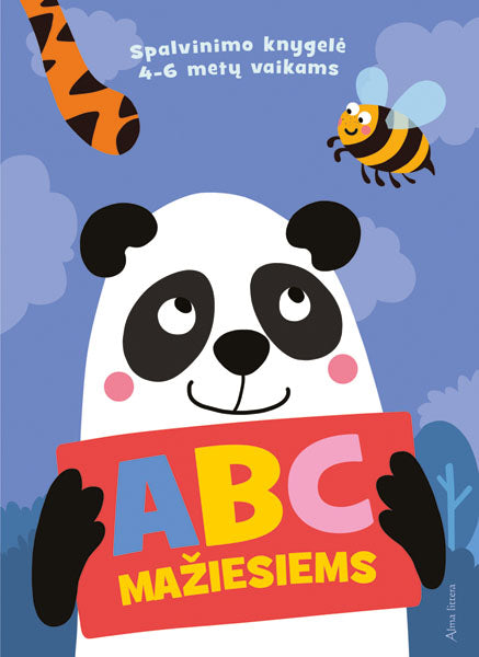 ABC mažiesiems. Spalvinimo knygelė knyga iš Alma Littera