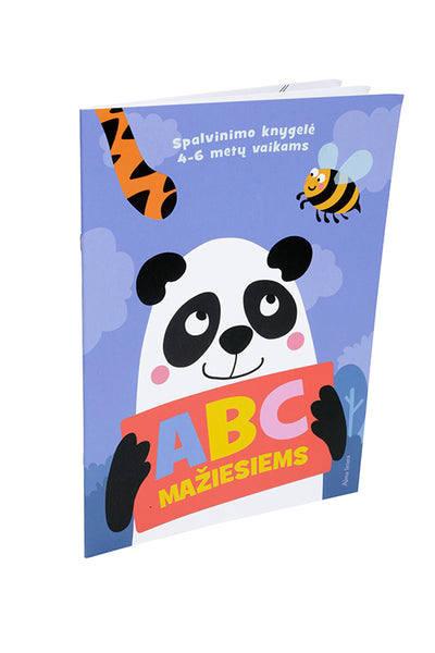 ABC mažiesiems. Spalvinimo knygelė knyga iš Alma Littera