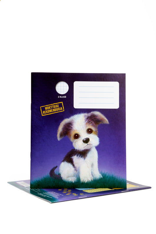 Holly Webb sąsiuvinis TRYS ŠUNIUKAI, 2 kl., langeliais knyga iš Alma Littera