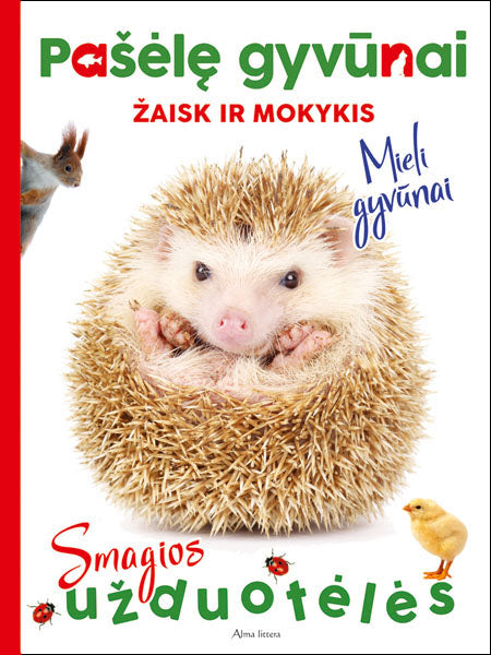 Mieli gyvūnai. Žaisk ir mokykis