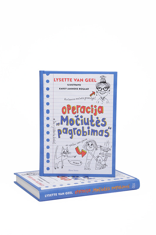Operacija "Močiutės pagrobimas" knyga iš Alma Littera