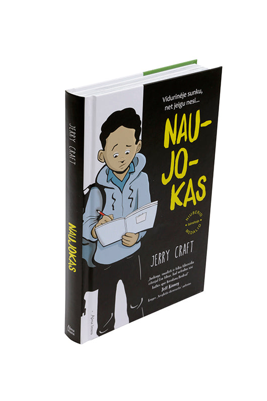 Naujokas knyga iš Alma Littera