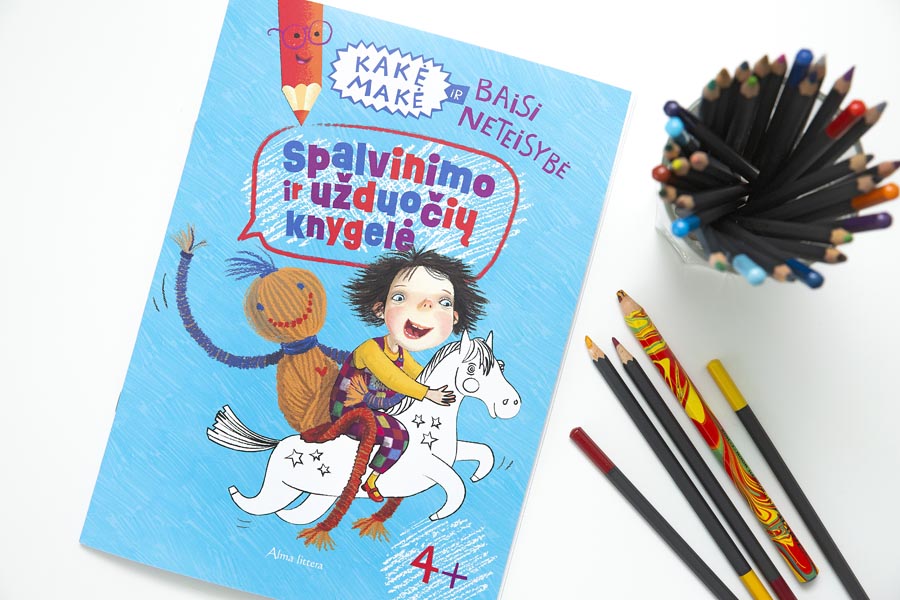 Kakė Makė ir baisi neteisybė. Spalvinimo ir užduočių knygelė