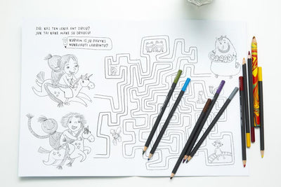 Kakė Makė ir baisi neteisybė. Spalvinimo ir užduočių knygelė