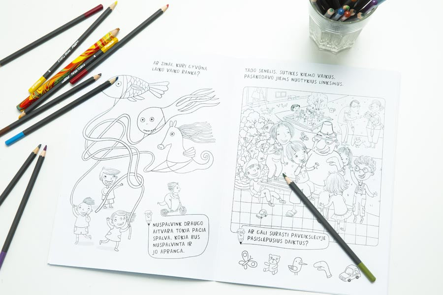 Kakė Makė ir baisi neteisybė. Spalvinimo ir užduočių knygelė