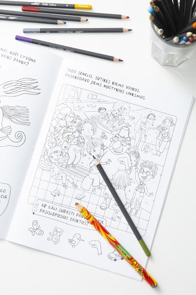 Kakė Makė ir baisi neteisybė. Spalvinimo ir užduočių knygelė