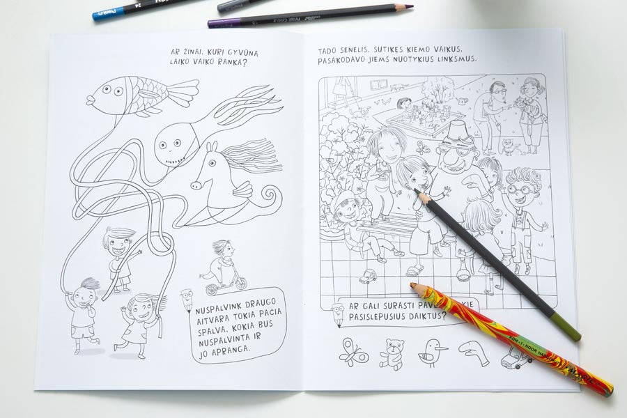 Kakė Makė ir baisi neteisybė. Spalvinimo ir užduočių knygelė