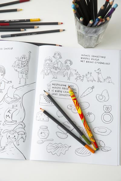 Kakė Makė ir baisi neteisybė. Spalvinimo ir užduočių knygelė