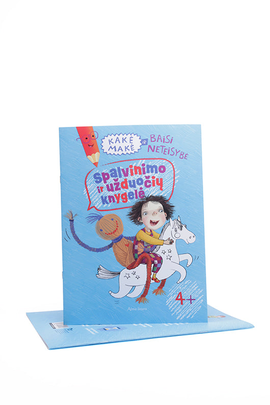 Kakė Makė ir baisi neteisybė. Spalvinimo ir užduočių knygelė