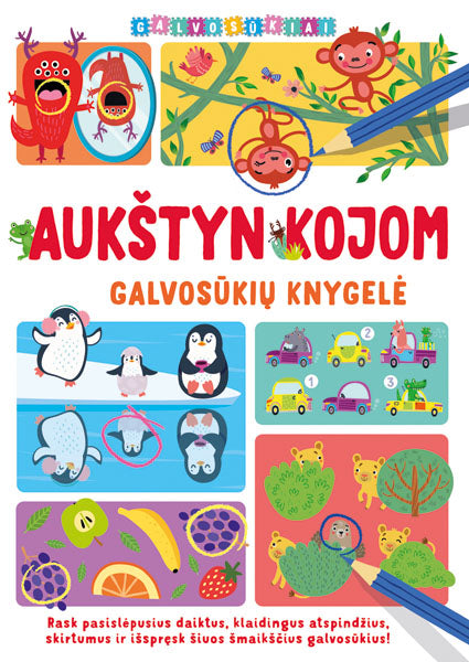 Aukštyn kojom. Galvosūkių knygelė