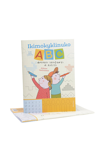 Ikimokyklinuko ABC. Mokausi skaičiuoti ir rašyti