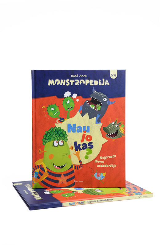 Monstropedija. Naujokas? Neįprasta diena mokdaržėje
