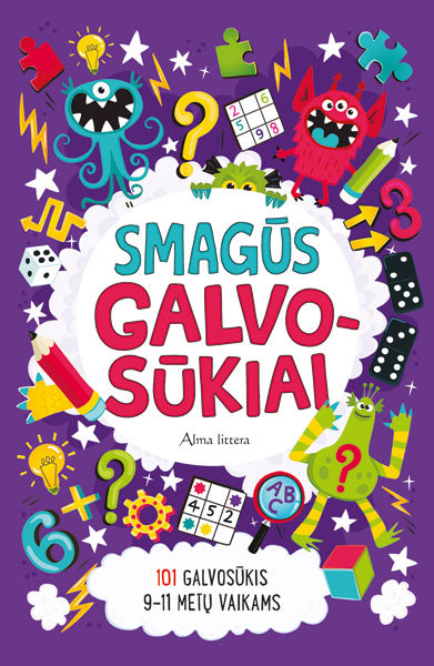 Smagūs galvosūkiai 9-11 m. vaikams