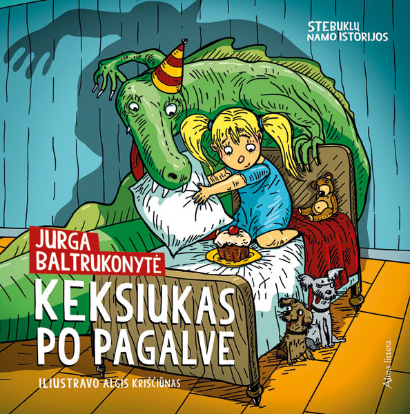 Keksiukas po pagalve knyga iš Alma Littera