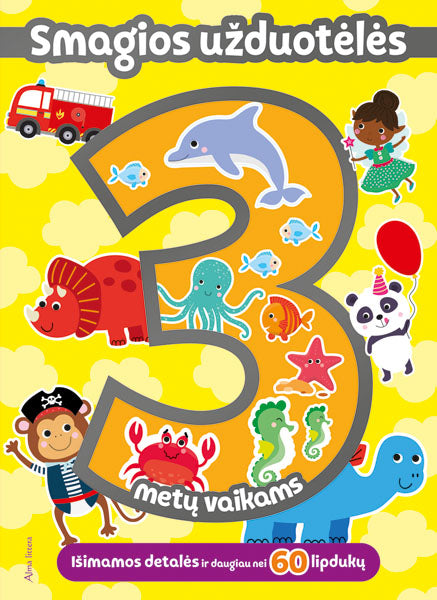 Smagios užduotėlės 3 metų vaikams