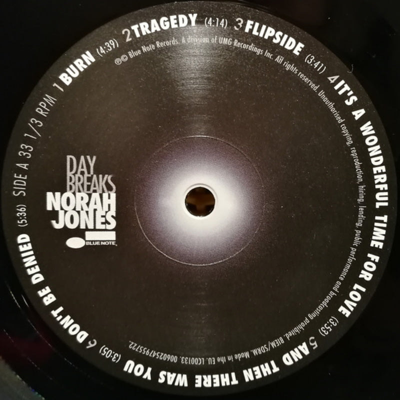 Norah Jones: Day Breaks (180g) LP