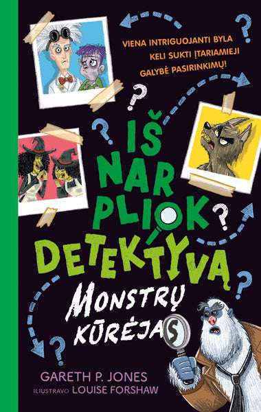 Monstrų kūrėjas. Išnarpliok detektyvą