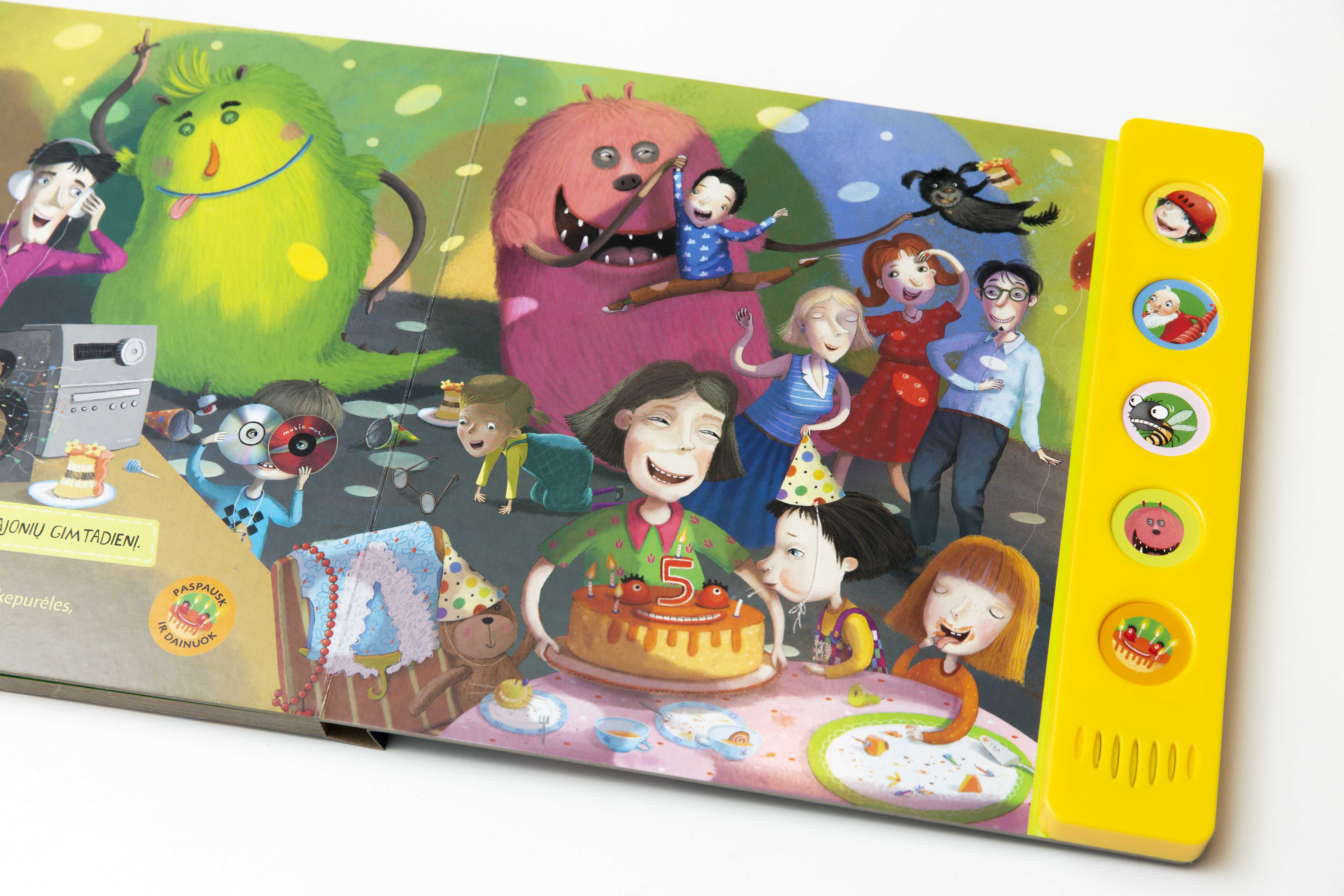 Kakės Makės gimtadienio dainos