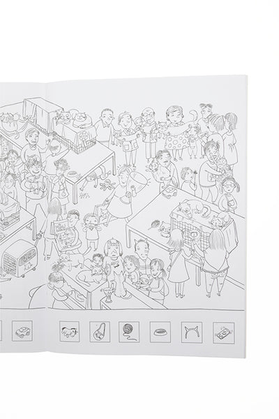 Kakė Makė ir katinas vienai savaitei. Spalvink, spręsk ir žaisk