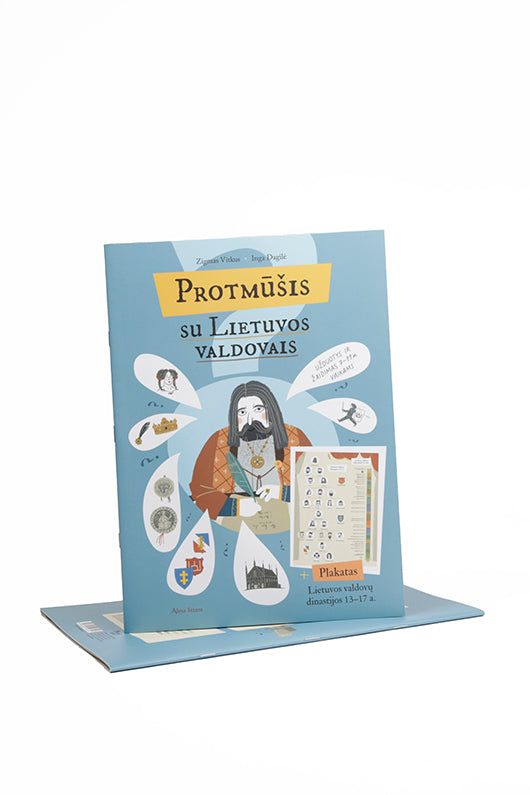 Protmūšis su Lietuvos valdovais. Užduotys ir žaidimas 7-11 m. vaikams