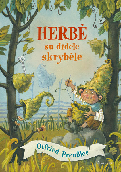 Herbė su didele skrybėlė