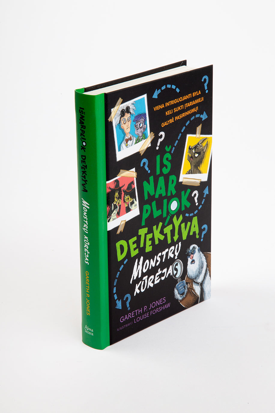 Monstrų kūrėjas. Išnarpliok detektyvą