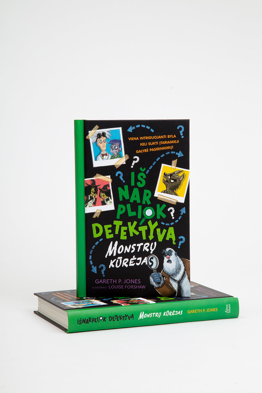 Monstrų kūrėjas. Išnarpliok detektyvą