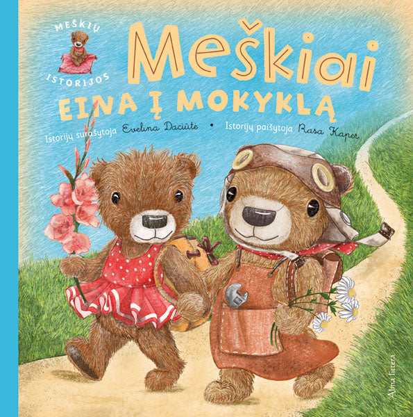 Meškiai eina į mokyklą