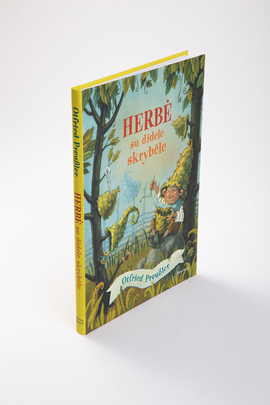 Herbė su didele skrybėlė