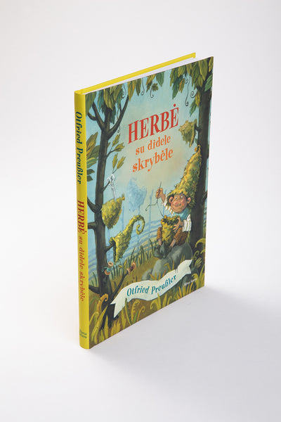 Herbė su didele skrybėlė