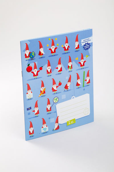 Sąsiuvinis NETVARKOS NYKŠTUKAS MOKOSI, nuo 2 kl., 12 l., langeliais