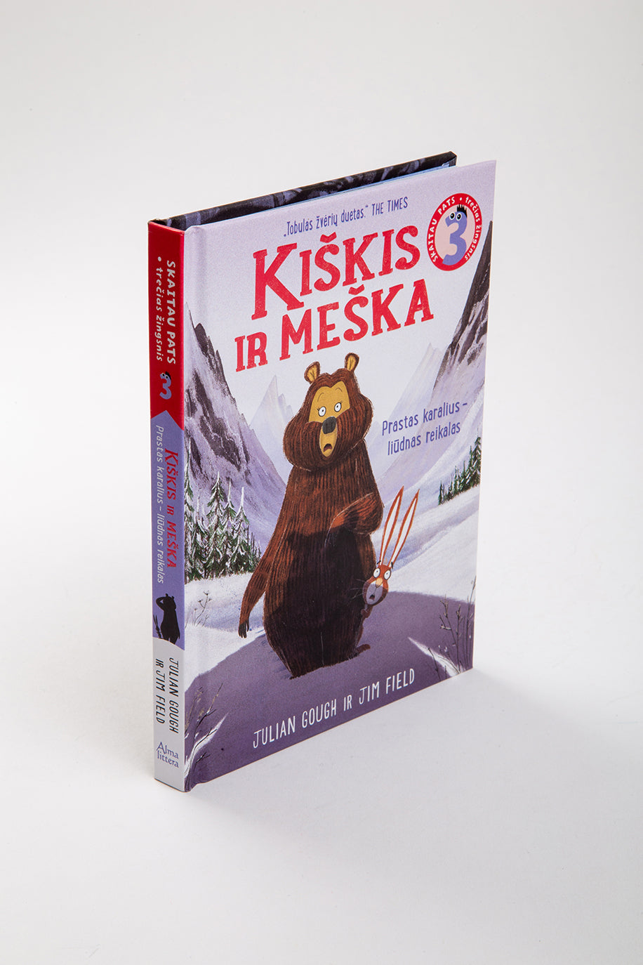 Kiškis ir meška. Prastas karalius - liūdnas reikalas