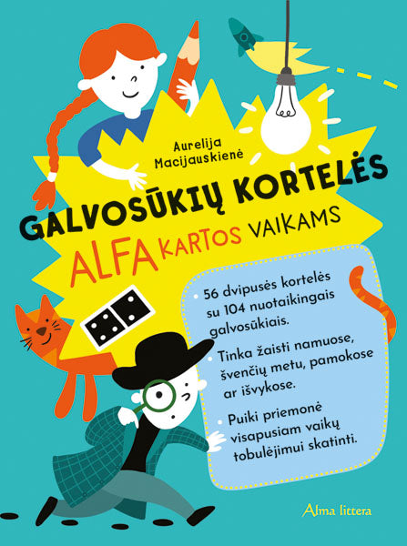 Galvosūkių kortelės alfa kartos vaikams