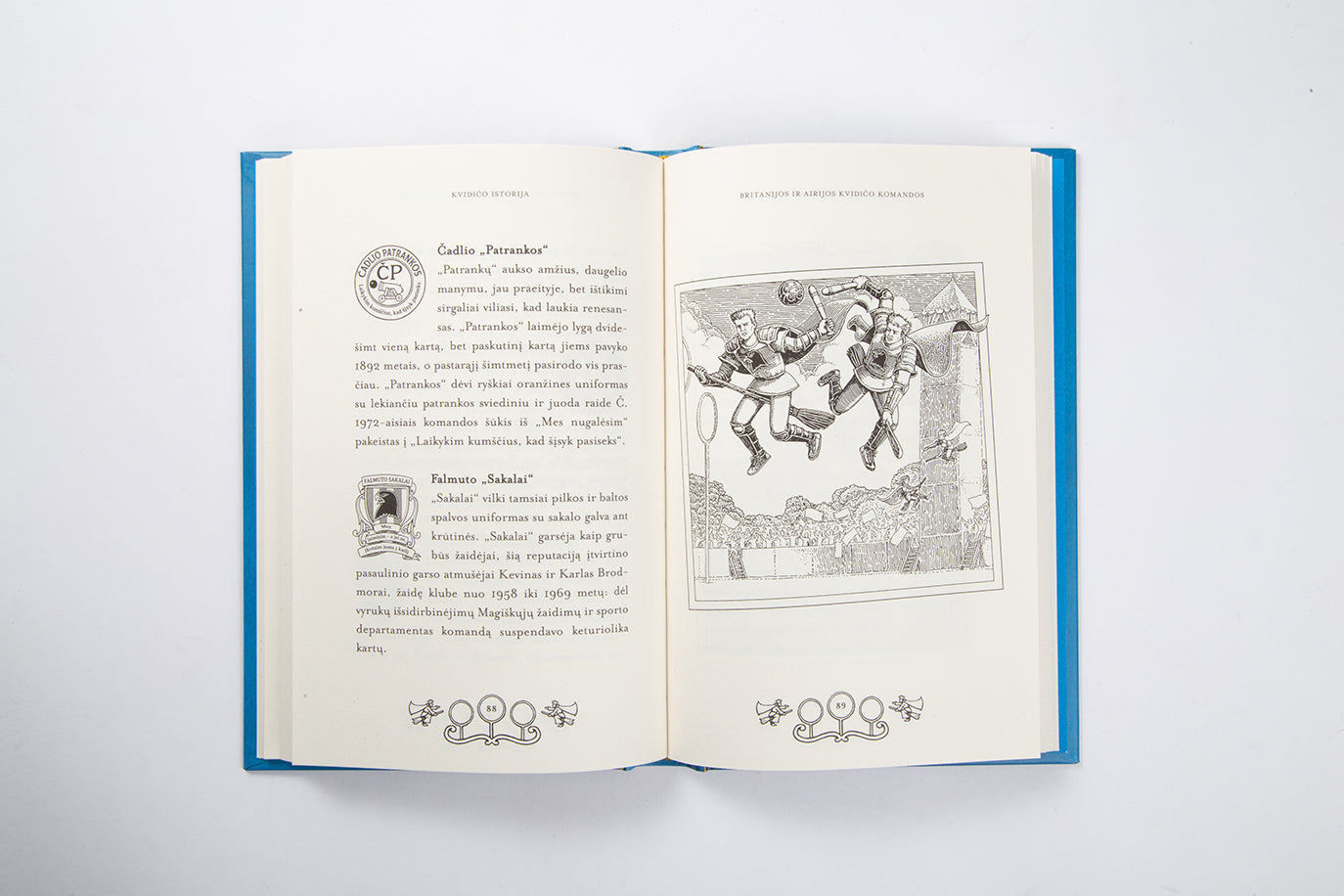 Kvidičo istorija. Hogvartso bibliotekos knyga