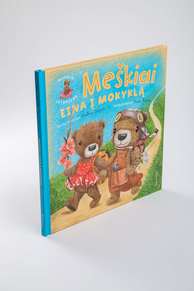 Meškiai eina į mokyklą