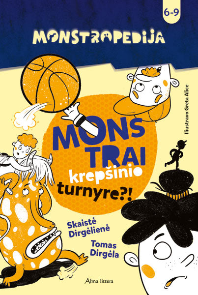 Monstropedija. Monstrai krepšinio turnyre