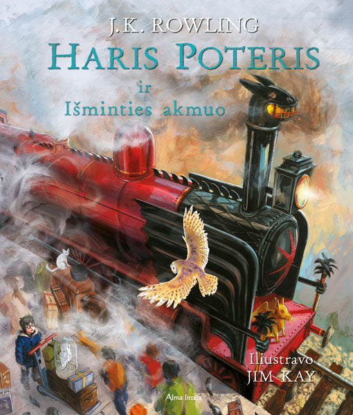 Haris Poteris ir Išminties akmuo 1. Iliustruotas leidimas