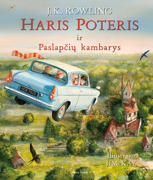 Haris Poteris ir paslapčių kambarys 2. Iliustruotas leidimas