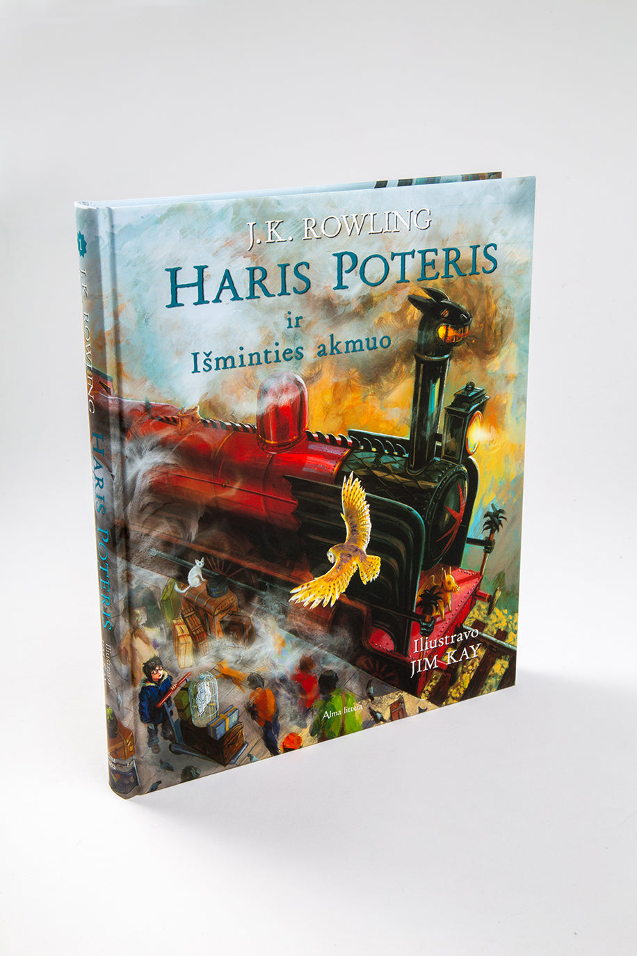 Haris Poteris ir Išminties akmuo 1. Iliustruotas leidimas