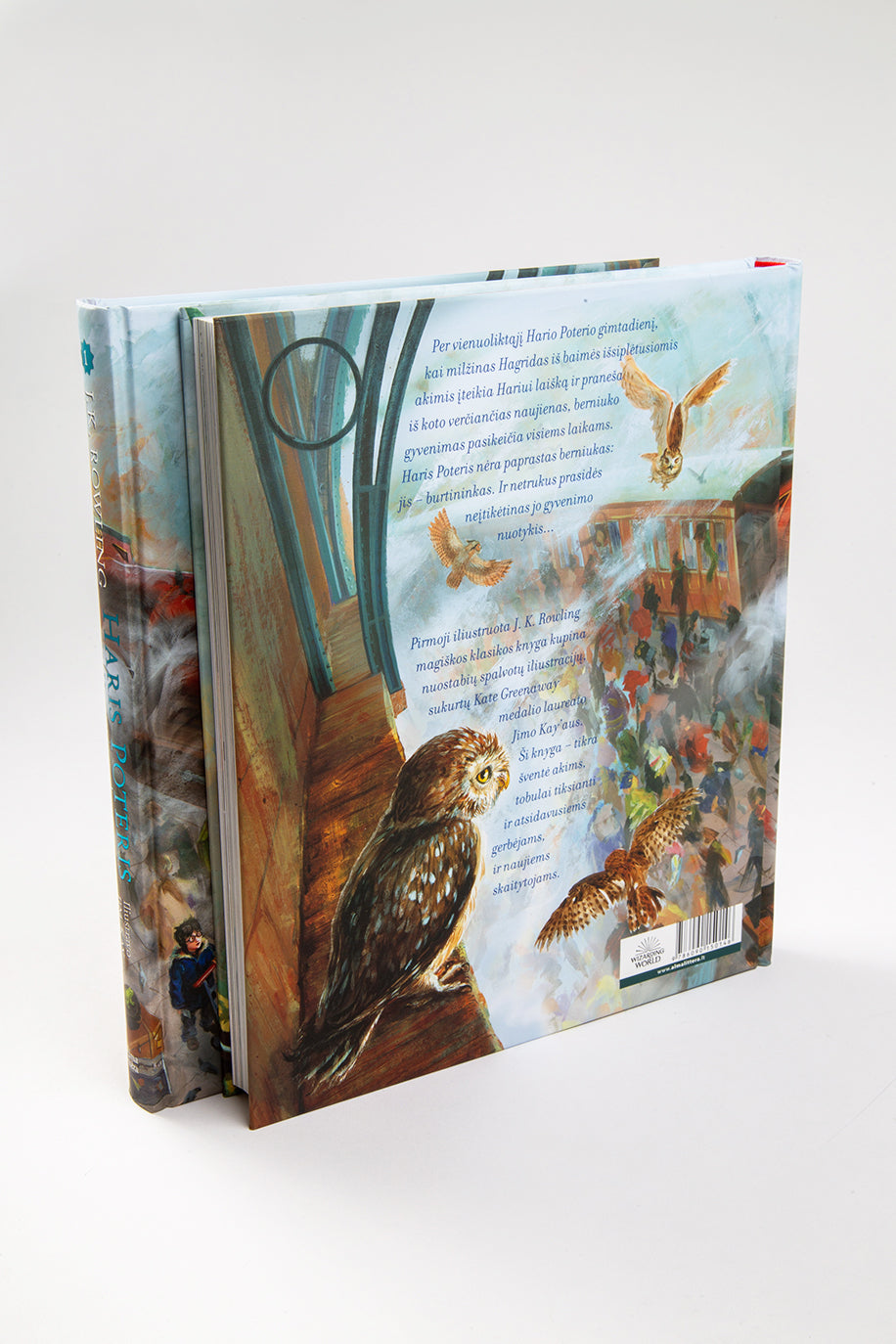 Haris Poteris ir Išminties akmuo 1. Iliustruotas leidimas
