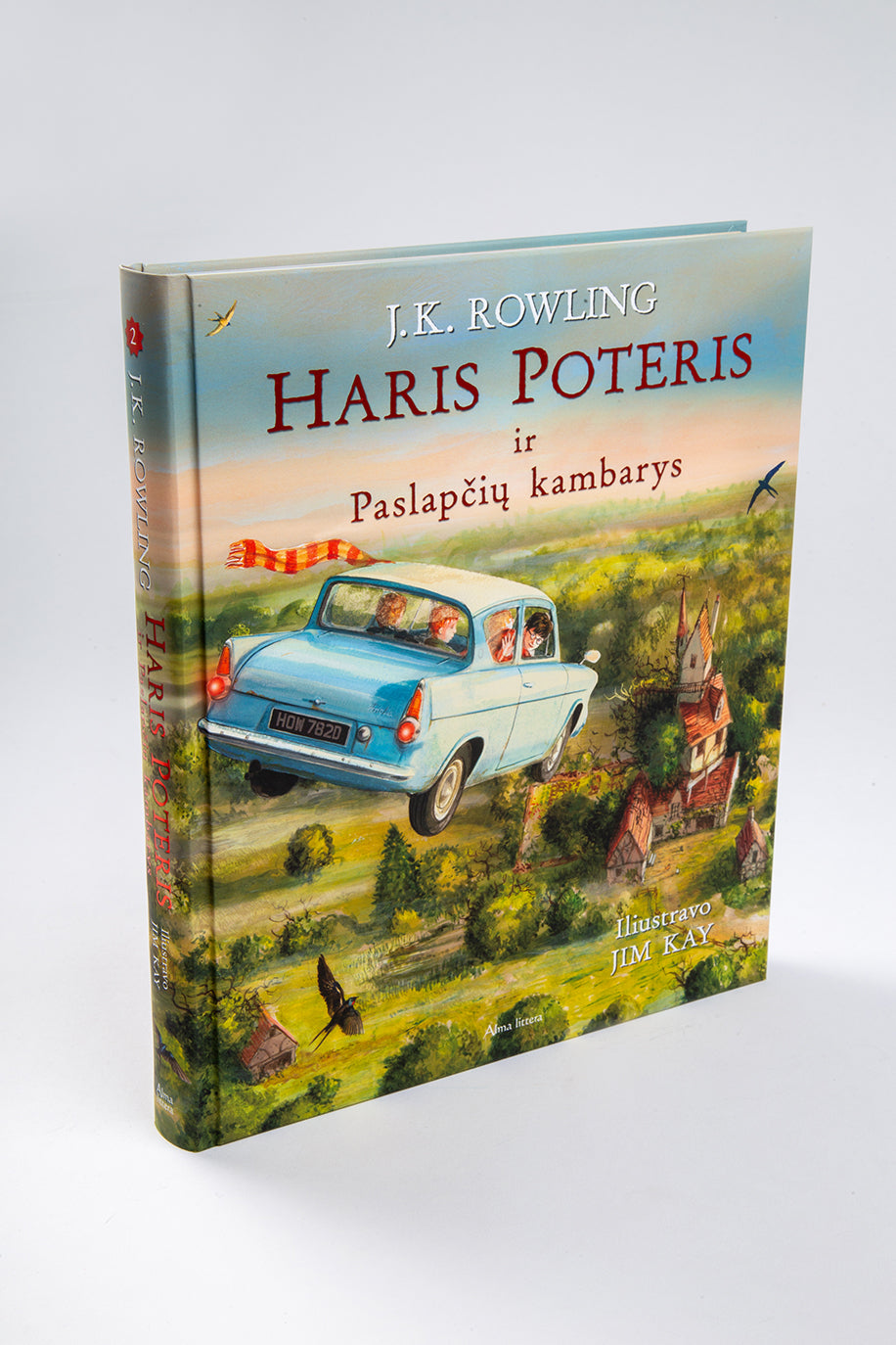 Haris Poteris ir paslapčių kambarys 2. Iliustruotas leidimas