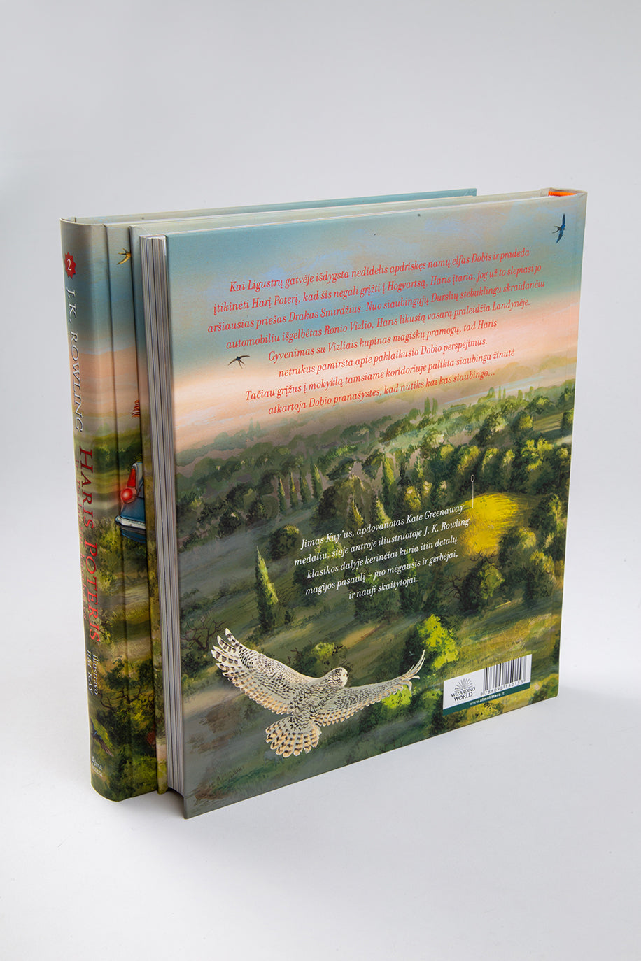 Haris Poteris ir paslapčių kambarys 2. Iliustruotas leidimas