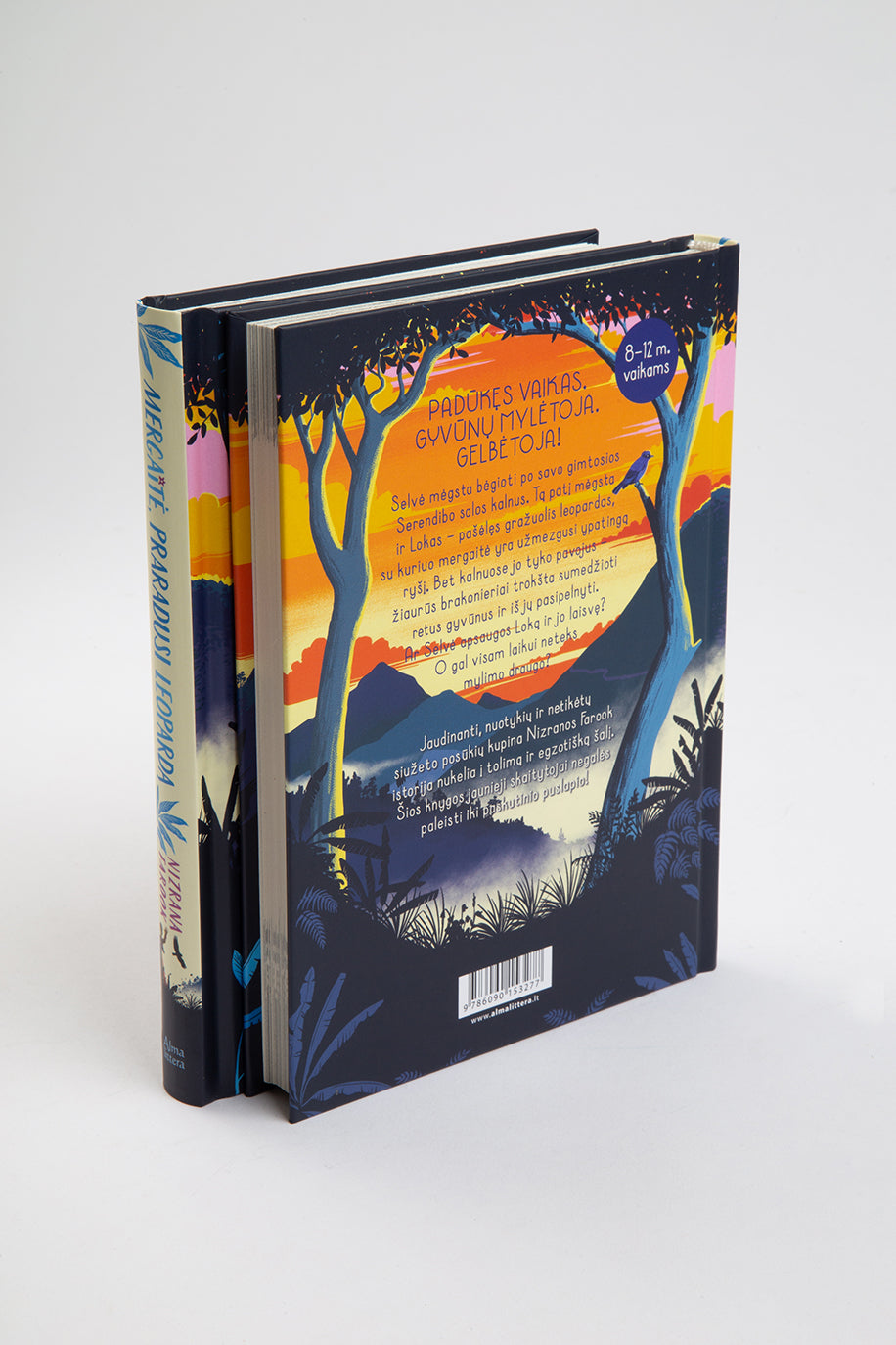 Mergaitė, praradusi leopardą