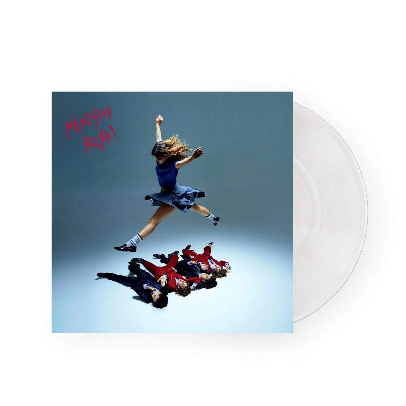 Måneskin RUSH 180GR. / WHITE VINYL  / SILVER FOIL SLEEVE / PR INTED INNER SLEEVE